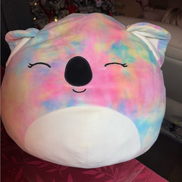 Squishmallow Kellytoy Katya  Tie Dye Koala Large Soft Squishy Huggable PlushToy - Picture 8 of 8